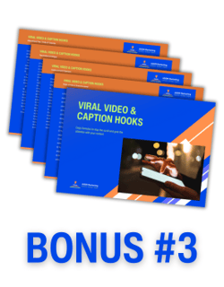 150 Viral Video & Caption Hooks: Stop the scroll and grab attention with proven copy formulas designed to make your videos explode. Get ready to rack up those views and engagement!