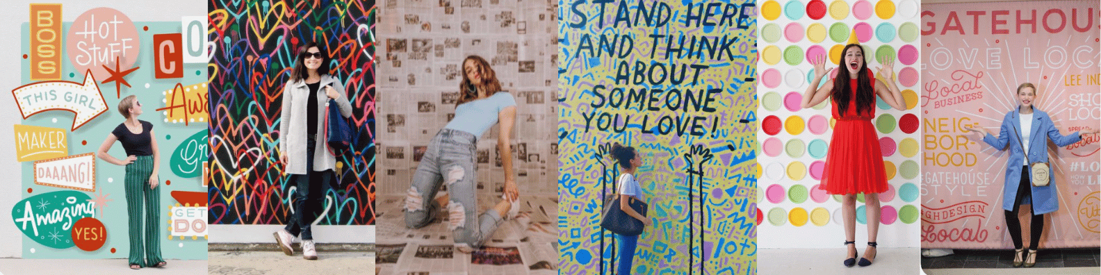 Interesting Selfie Station Backdrops for Small Business Saturday